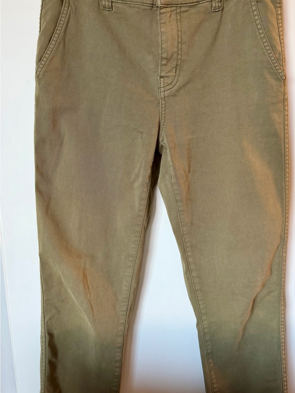 Current/Elliott Olive Green Chino Pants